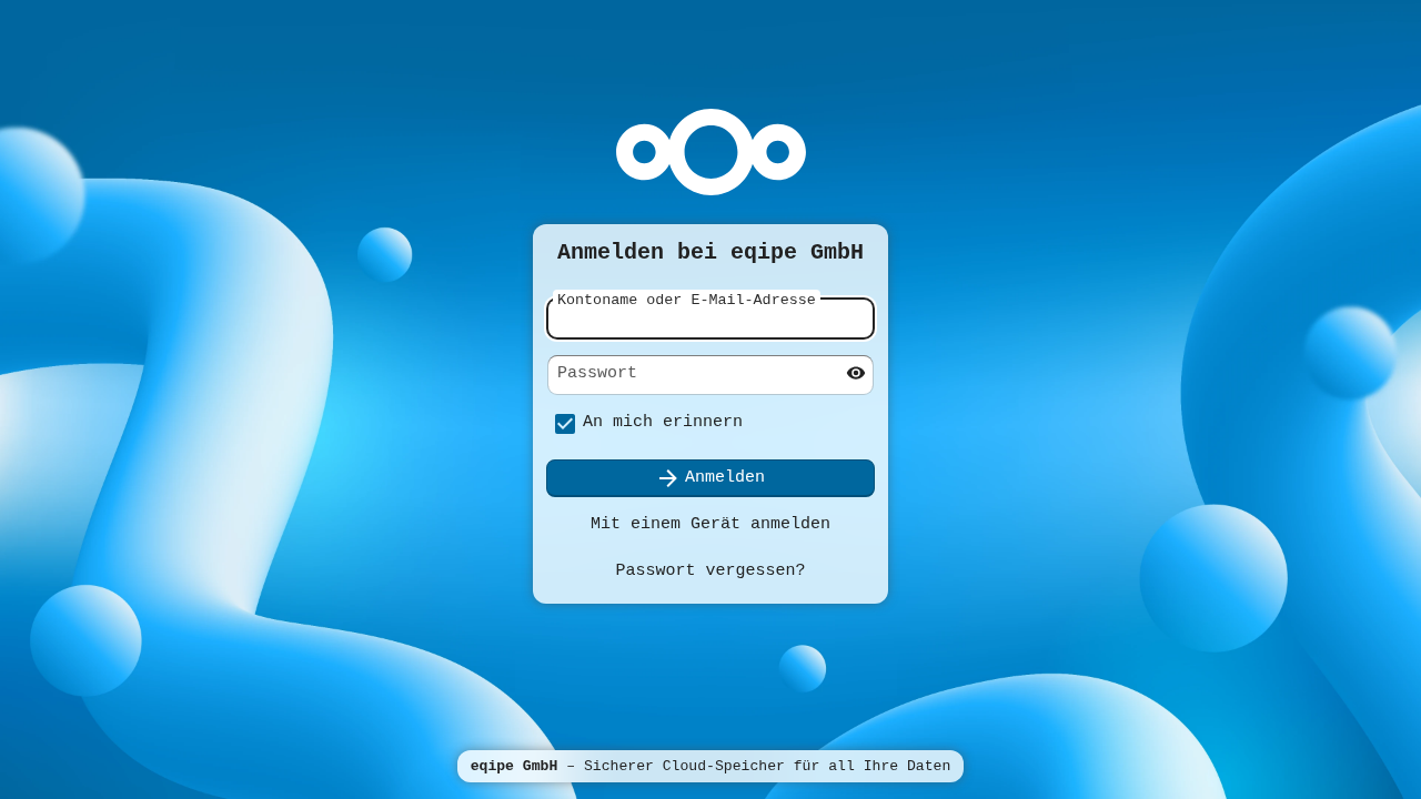 Screenshot von cloud